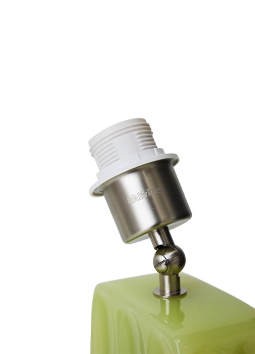 HKliving Column tafellamp 43,5 cm - voorkant 6 groen