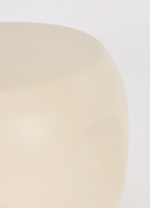 HKliving Currents bijzettafel 50 x 32 cm - voorkant 2 beige