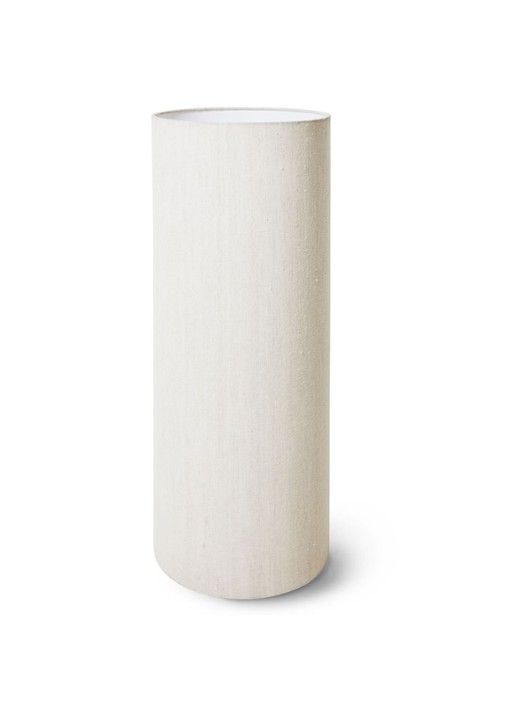 HKliving Cylinder Floral XL lampenkap - voorkant gebroken wit