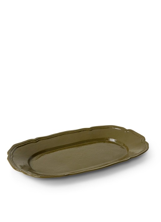 HKliving Dienblad 22,5 x 13 cm - voorkant 3 groen