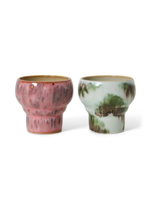 HKliving Expression lungo mok set van 2