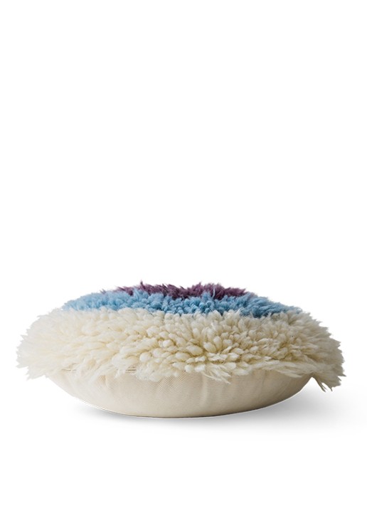 HKliving Eye Catcher sierkussen 40 cm - voorkant 5 blauw