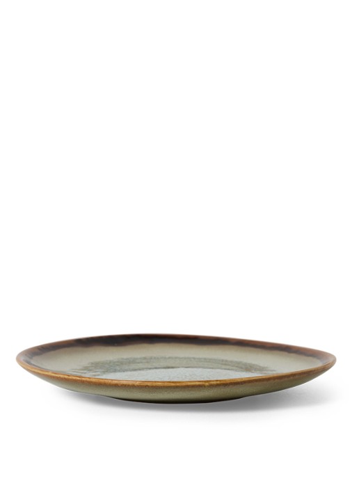 HKliving Gebaksbordje 17,5 cm set van 2 - voorkant 4 donkerblauw