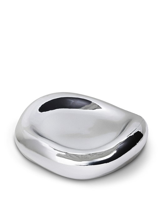 HKliving Gleam schaal 26 cm - detail metallic