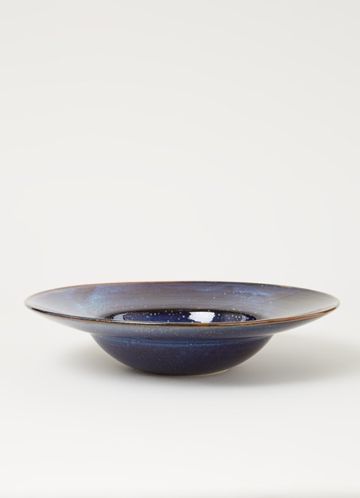 HKliving Home Chef pastabord 28 cm - detail 2 donkerblauw