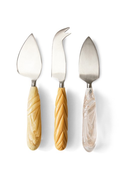 HKliving Kaasmes set van 3