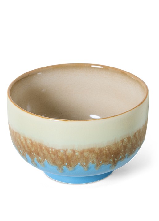 HKliving Kom 13,5 cm - voorkant 2 donkerblauw