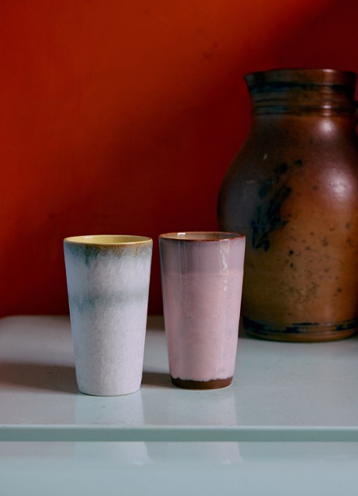 HKliving Latte mok 30 cl - detail 4 multicolor