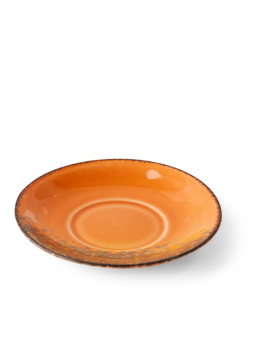 HKliving Light Roast schotel 11,5 cm - voorkant 4 orange