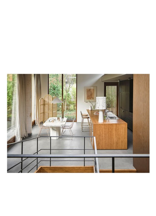 HKliving Matt vaas S 26 cm - detail 3 wit