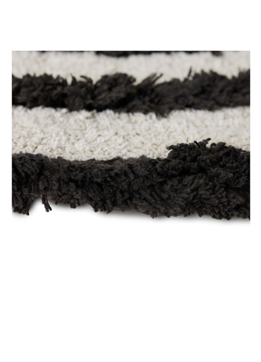 HKliving Mono badmat ø120 cm - detail 5 multicolor