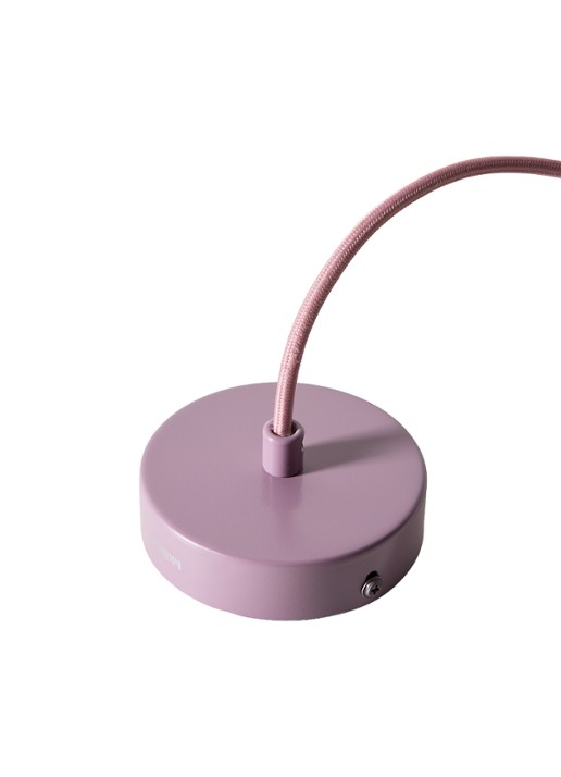 HKliving Nienke Sikkema hanglamp 28 cm - detail 2 roze