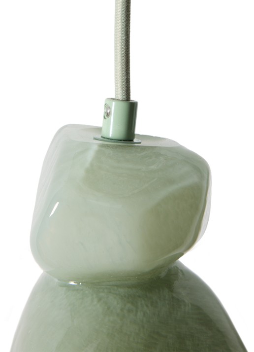HKliving Nienke Sikkema hanglamp 28 cm - achterkant 6 groen