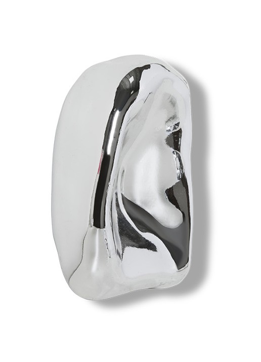 HKliving No. 1 ornament 18 cm - voorkant 3 zilver