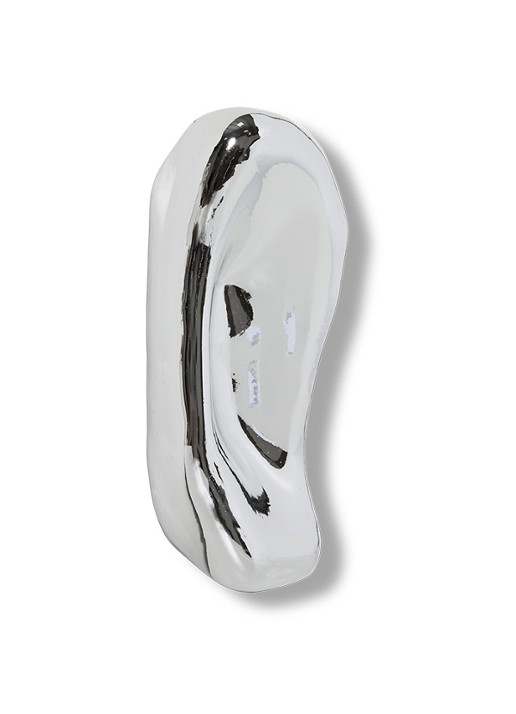 HKliving No. 4 ornament 23,4 cm - voorkant 5 zilver