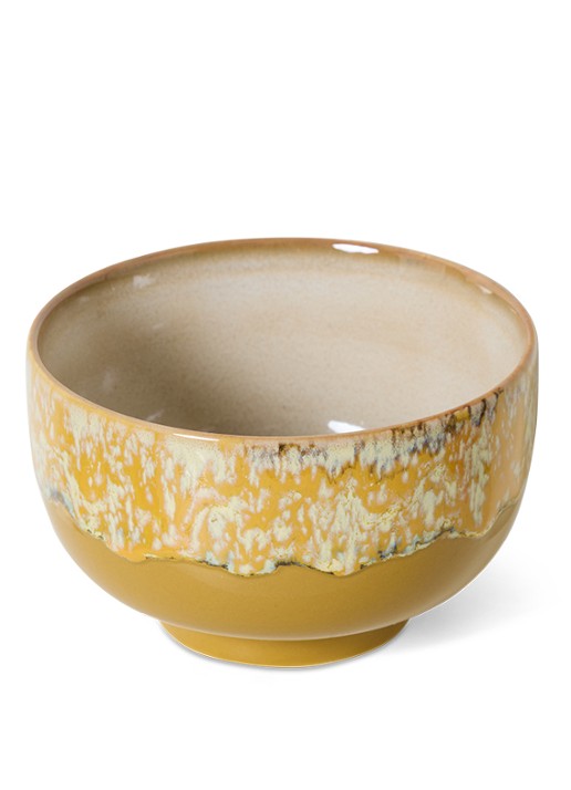HKliving Noodle kom 13,5 cm - voorkant 3 multicolor
