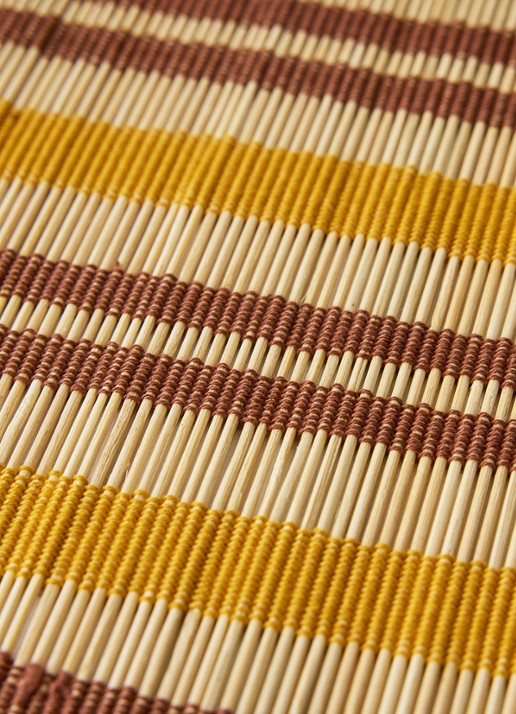 HKliving Placemat 45 x 33 cm - voorkant 2 bruin