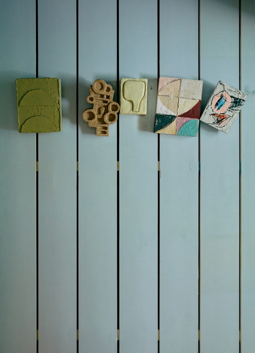 HKliving Pocket Exhibit: Playscape wandelement 20 x 14,5 cm - detail 2 wit