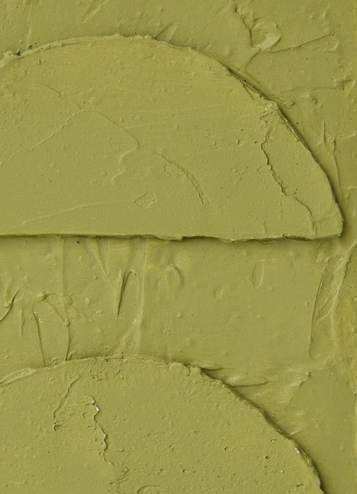 HKliving Pocket Exhibit: Verdant wandelement 24 x 19 cm - achterkant groen