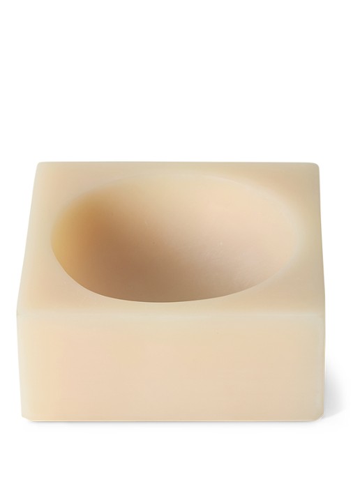 HKliving Pop schaal 12 x 12 cm - voorkant 4 gebroken wit