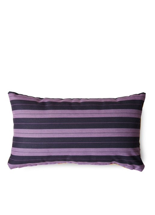 HKliving Printed sierkussen 60 x 35 cm - achterkant 3 multicolor