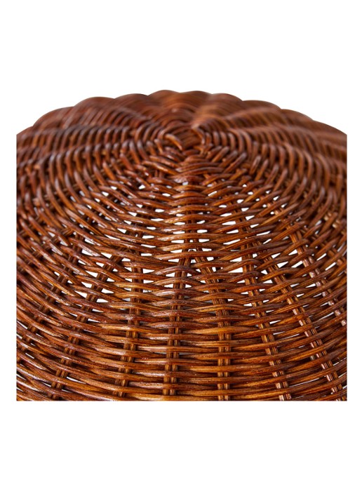 HKliving Rattan tafellamp Ø34 cm - detail 5 cognac