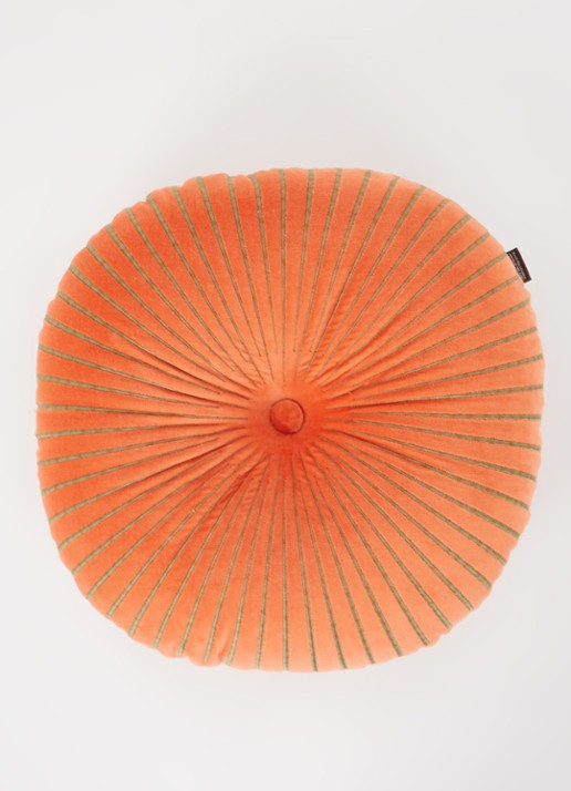 HKliving Sierkussen 50 x 12 cm - detail orange