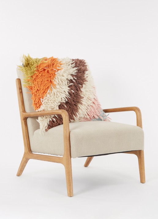HKliving Sierkussen 55 x 55 cm - voorkant 4 multicolor