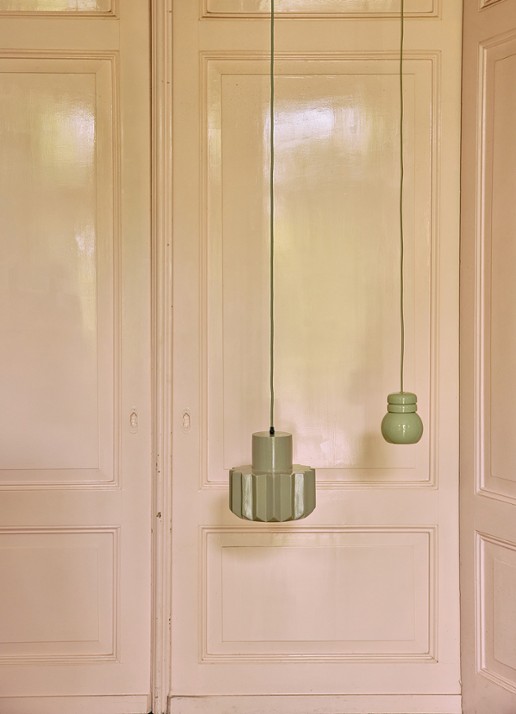 HKliving Stellar hanglamp 27 cm - detail 4 groen