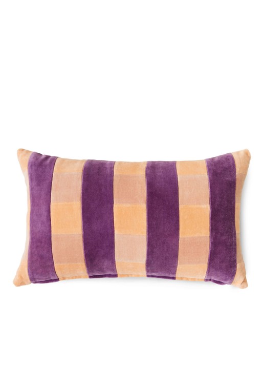 HKliving Striped sierkussen 50 x 30 cm - detail 7 multicolor