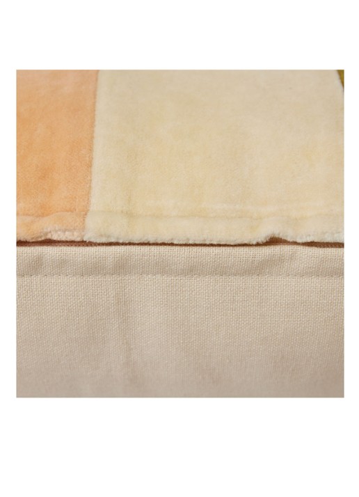 HKliving Striped Velvet sierkussen 60 x 35 cm - detail 4 multicolor