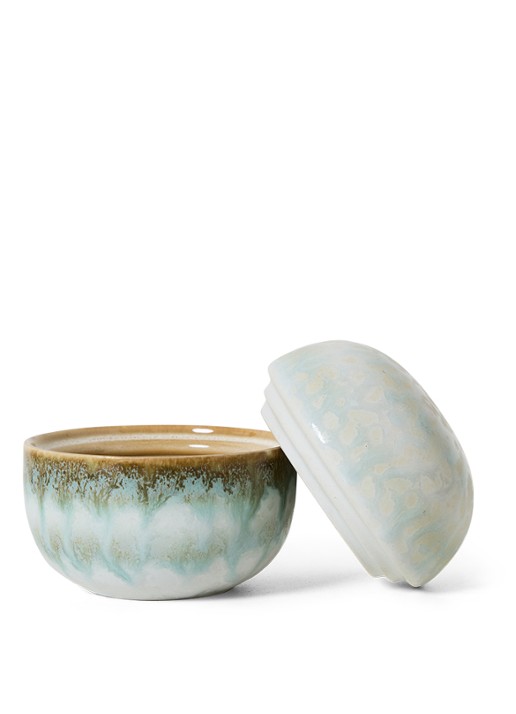 HKliving Suikerpot 8 cm - detail 3 donkerblauw