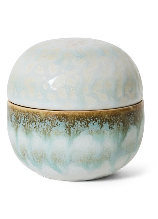 HKliving Suikerpot 8 cm - voorkant donkerblauw
