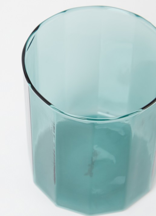 HKliving Sunlit drinkglas 42,5 cl - voorkant 2 zeegroen
