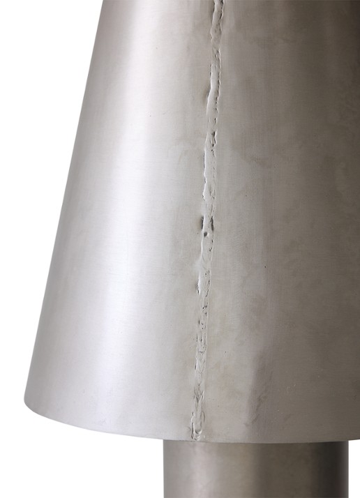 HKliving Tafellamp 71 cm - achterkant 3 zilver
