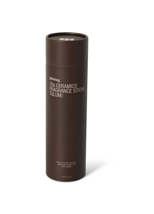 HKliving Tulum geurstokjes 200 ml - voorkant 2 orange