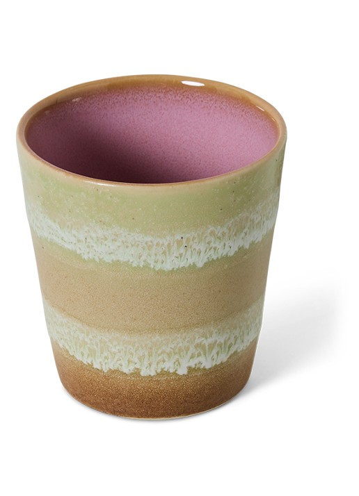 HKliving Umber mok - detail oranjebruin