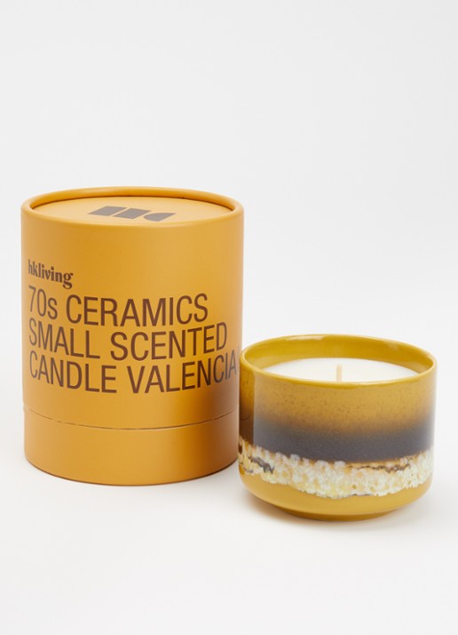 HKliving Valencia geurkaars 332 gram - voorkant 2 multicolor