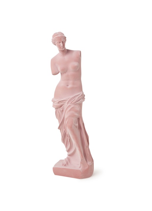 HKliving Venus ornament 46 cm - voorkant 2 roze