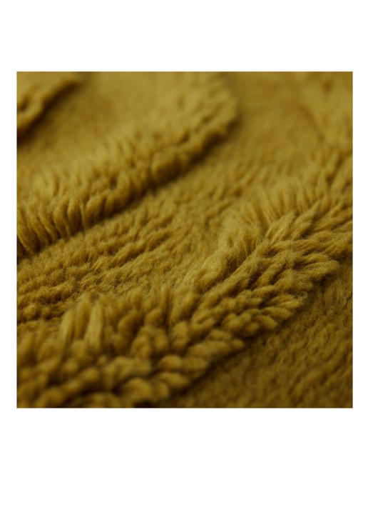 HKliving Vloerkleed  ø150 cm - detail olijfgroen