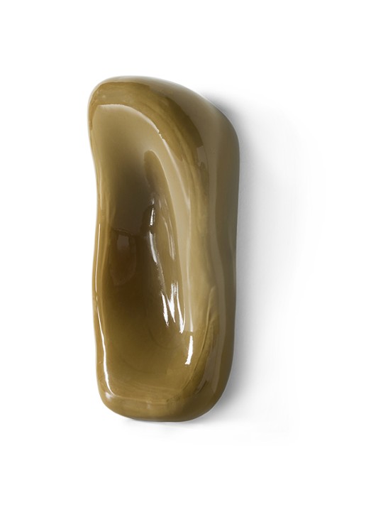 HKliving Wandelement 23,5 x 11,4 cm - voorkant 3 mosgroen