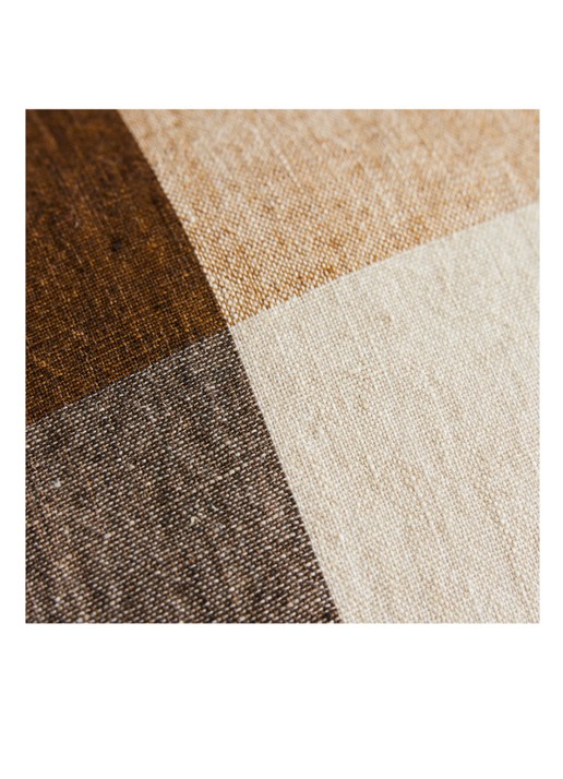 HKliving Woven sierkussen 60 x 35 cm - detail camel
