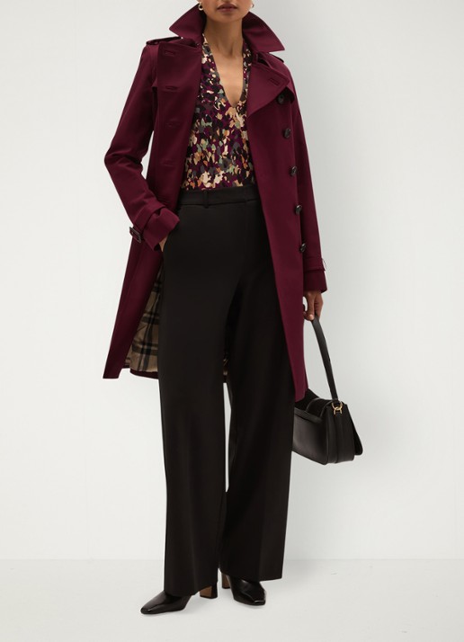 Hobbs Aimee printed top - detail 3 paars