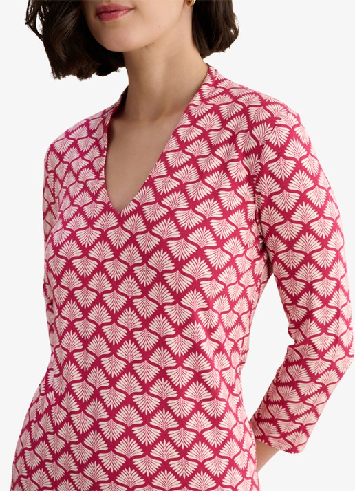 Hobbs Aimee printed top - detail 5 rood