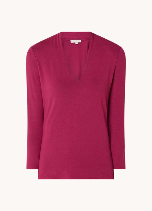 Hobbs AIMEE TOP - voorkant fuchsia
