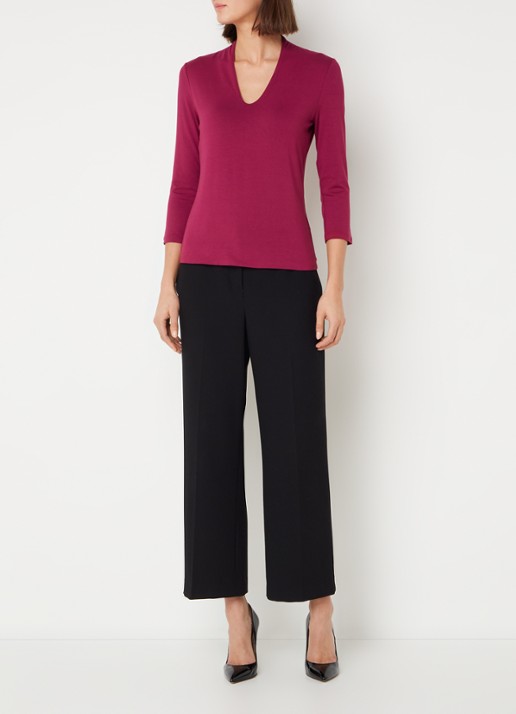Hobbs AIMEE TOP - voorkant 2 fuchsia