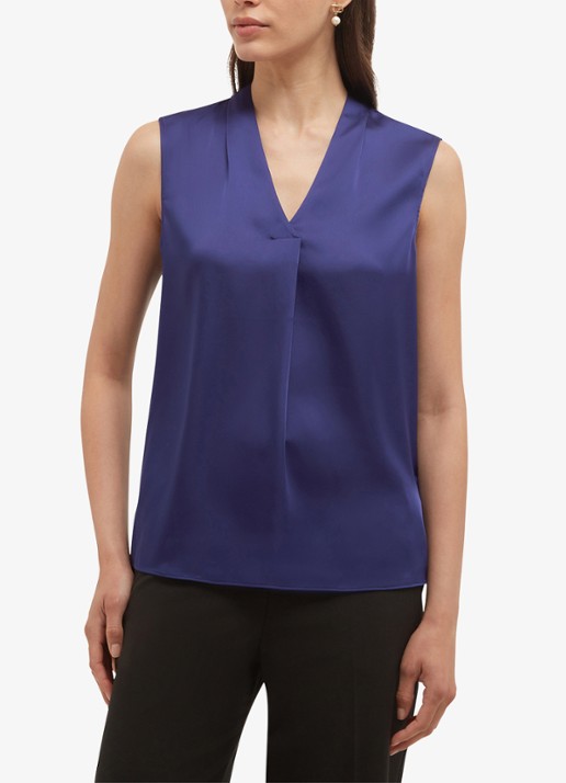 Hobbs Alora blouse met V-hals