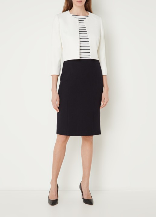 Hobbs ELIZE JACKET - voorkant 2 gebroken wit