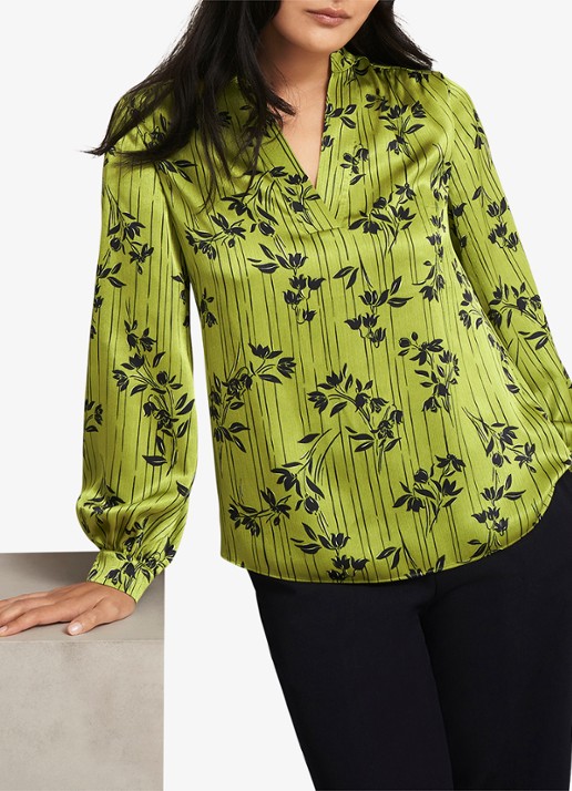 Hobbs Fara blouse met bloemenprint