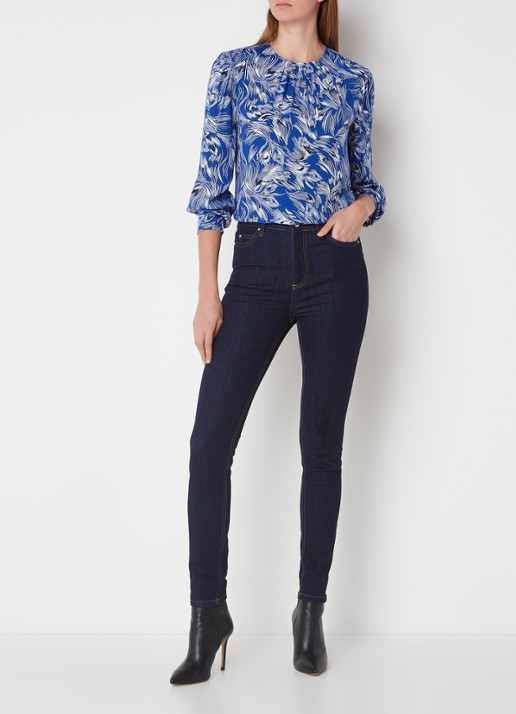 Hobbs GIA SCULPTING JEAN - voorkant 3 indigo